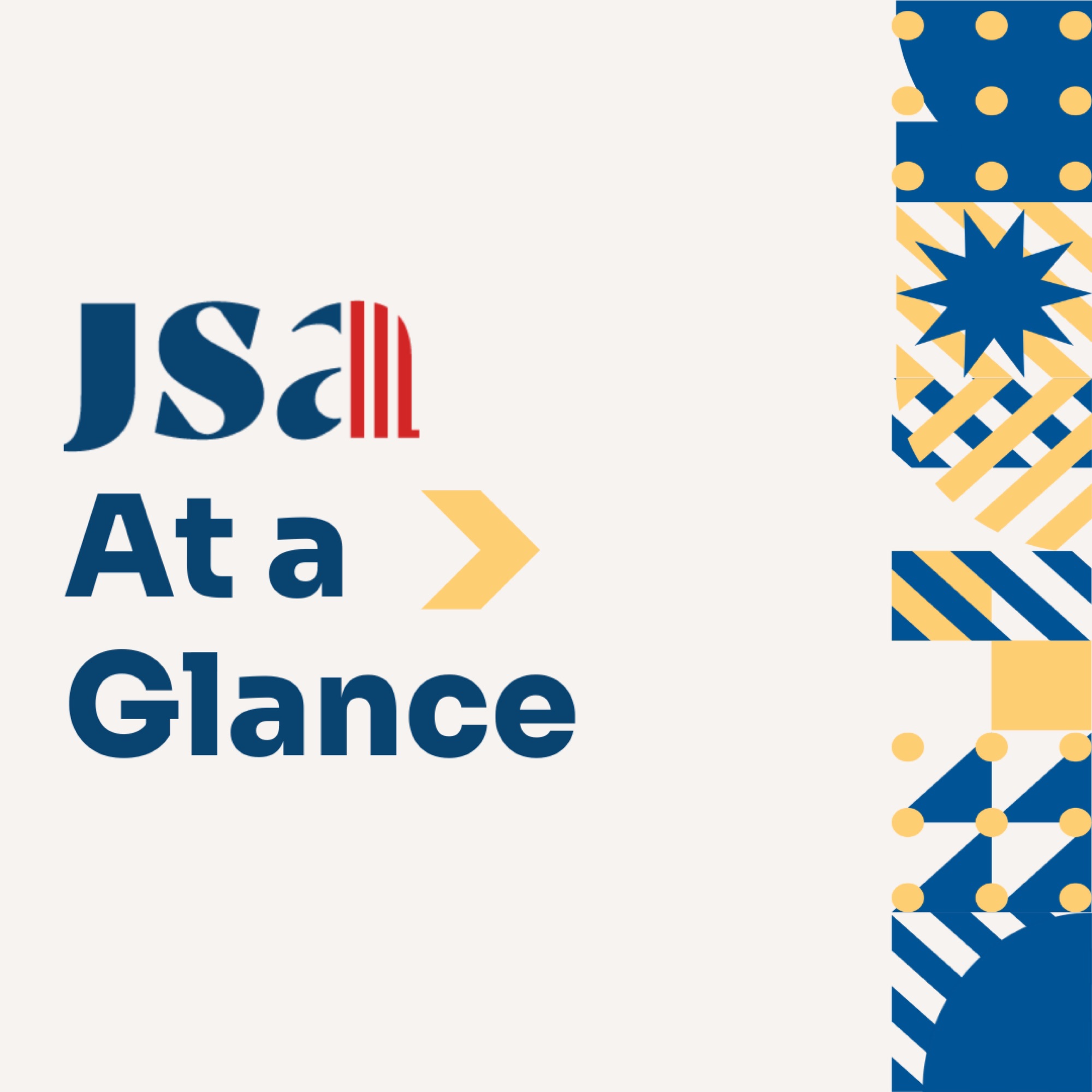 “JSA At a Glance” post.