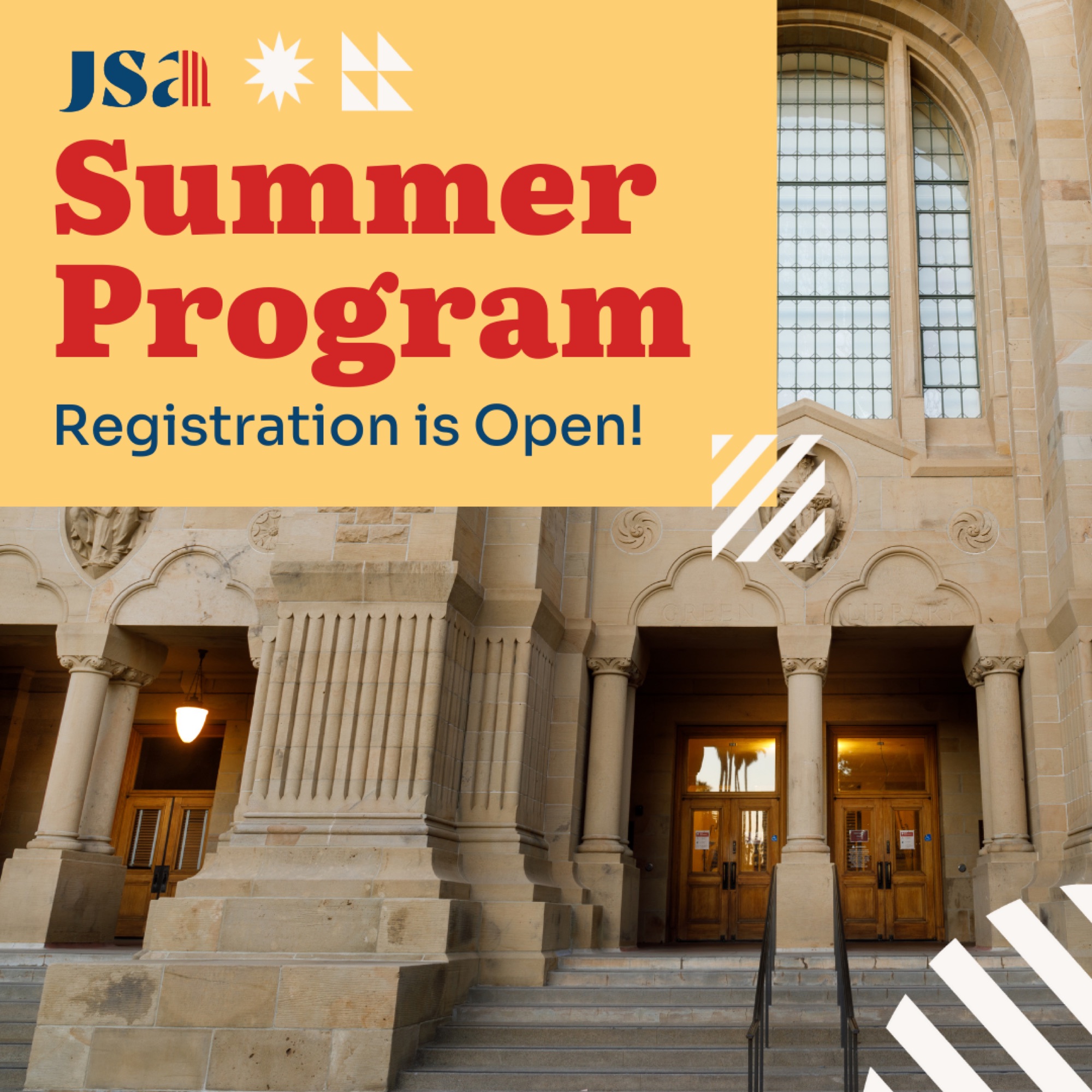 Summer Program registration post.