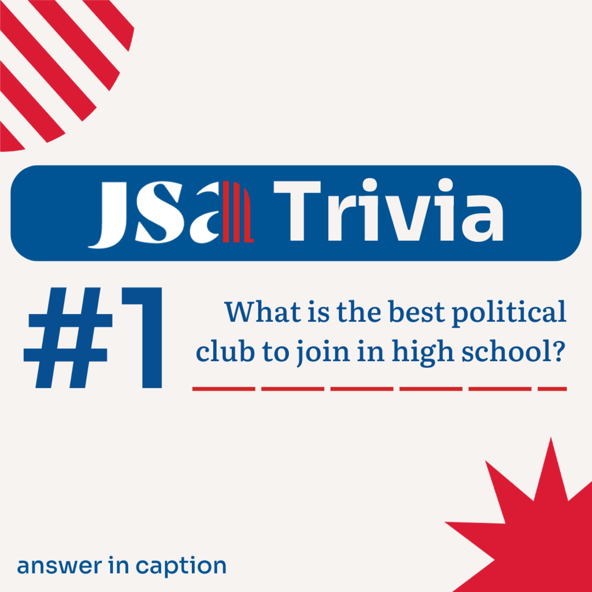 JSA Trivia post.
